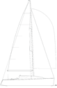 Sydney 32 OD - Sail Plan