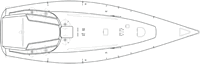 Sydney 39 CR - Deck Plan