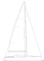 Sydney 39 CR - Sail Plan