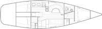 Sydney 47 CR - Interior Plan