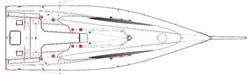 Sydney GTS43 - Deck Plan